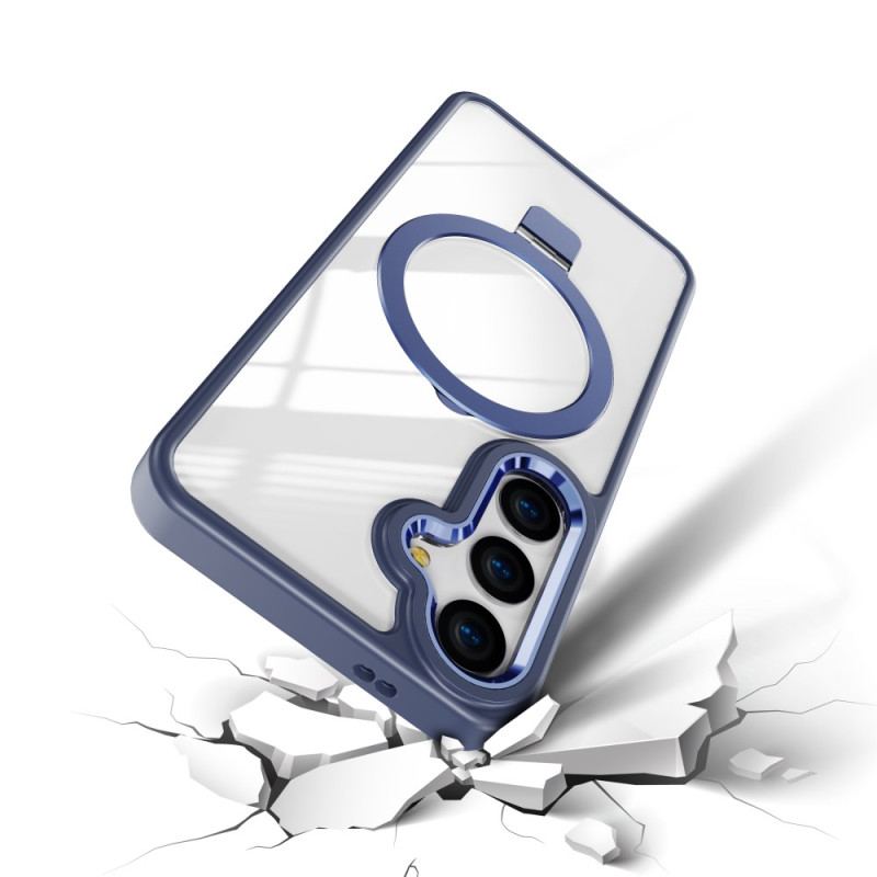 Etui Samsung Galaxy S24 5g Kompatybilny Z Przezroczystym Magsafe Etui Ochronne