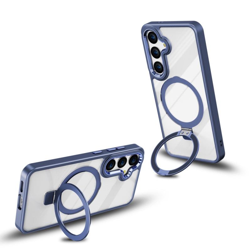 Etui Samsung Galaxy S24 5g Kompatybilny Z Przezroczystym Magsafe Etui Ochronne