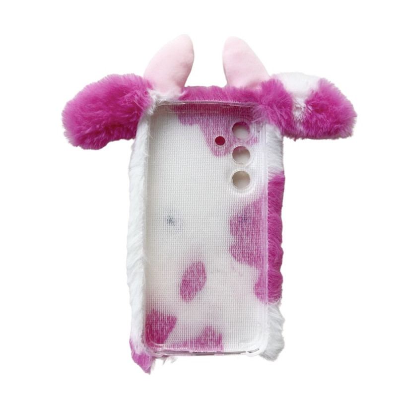 Etui Samsung Galaxy S24 5g Pluszowa Krowa Etui Ochronne