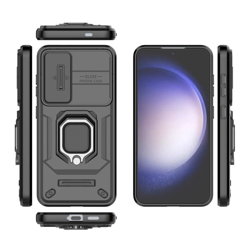 Etui Samsung Galaxy S24 5g Wsparcie I Ochrona Przesuwanego Obiektywu