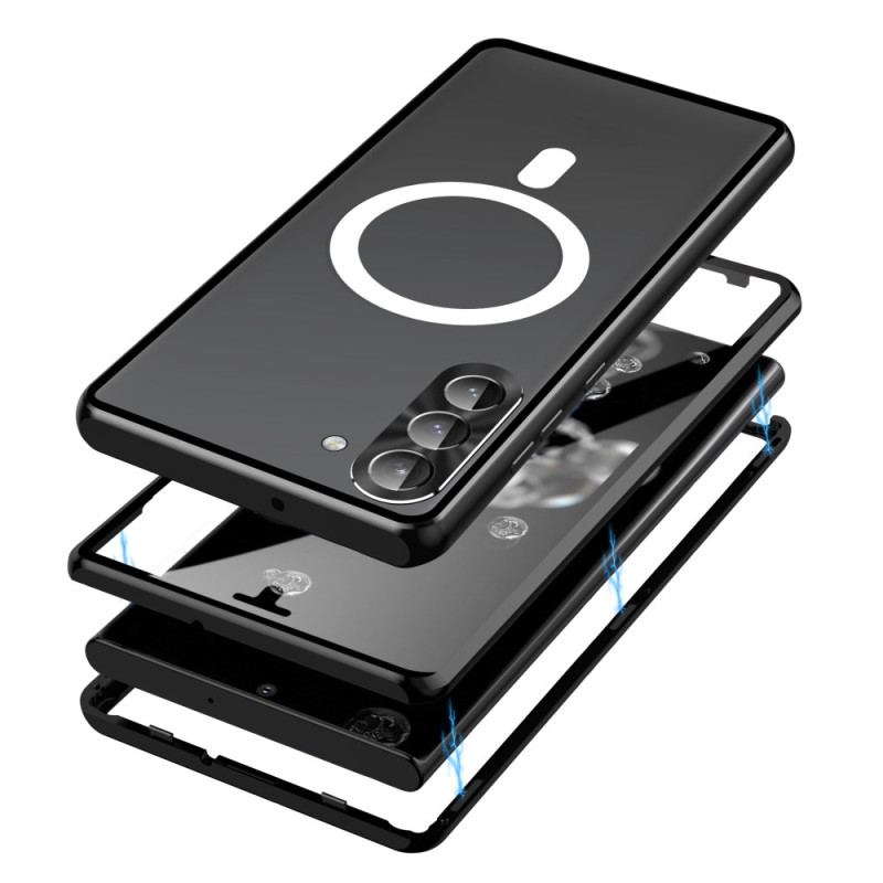 Etui Samsung Galaxy S24 5g Z Metalową Ramą Etui Ochronne
