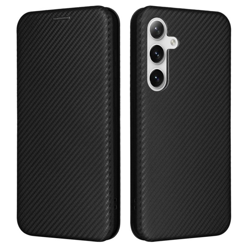 Flip Kotelot Samsung Galaxy S24 5g Etui Na Telefon Włókno Węglowe