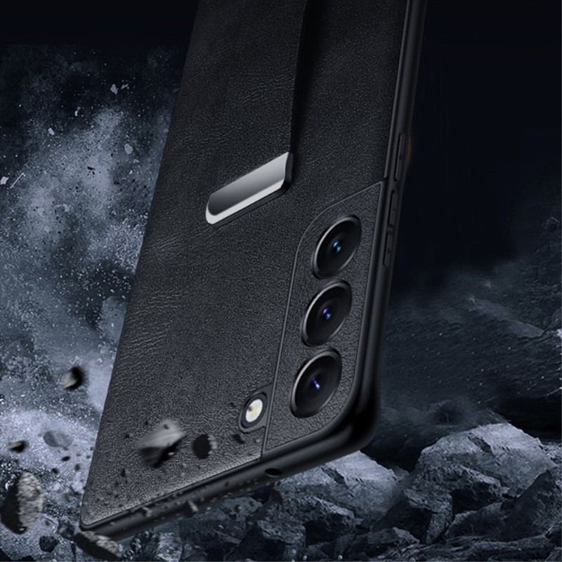 Futerały Samsung Galaxy S24 5g Etui Na Telefon Efekt Skóry Ze Wsparciem I Pierścieniem Sulada