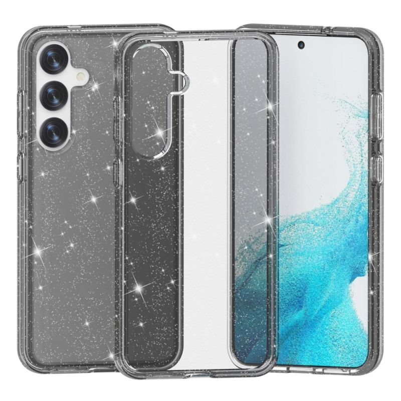 Futerały Samsung Galaxy S24 5g Etui Na Telefon Półprzezroczysty Brokat