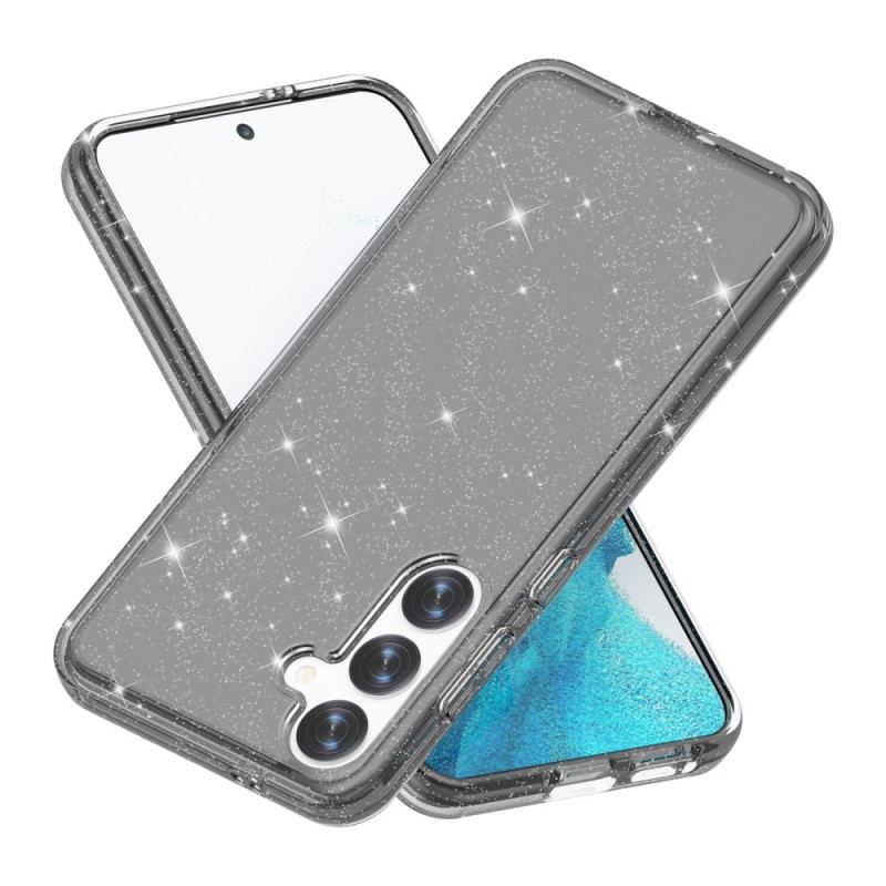Futerały Samsung Galaxy S24 5g Etui Na Telefon Półprzezroczysty Brokat