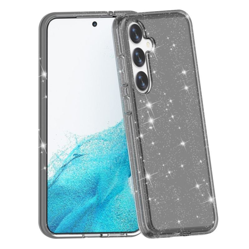 Futerały Samsung Galaxy S24 5g Etui Na Telefon Półprzezroczysty Brokat