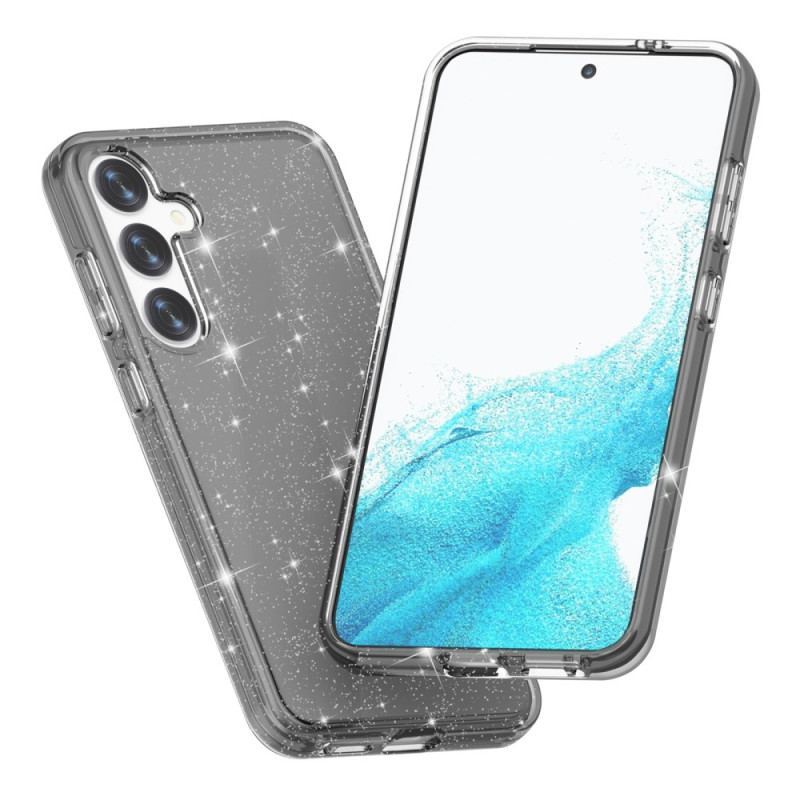 Futerały Samsung Galaxy S24 5g Etui Na Telefon Półprzezroczysty Brokat