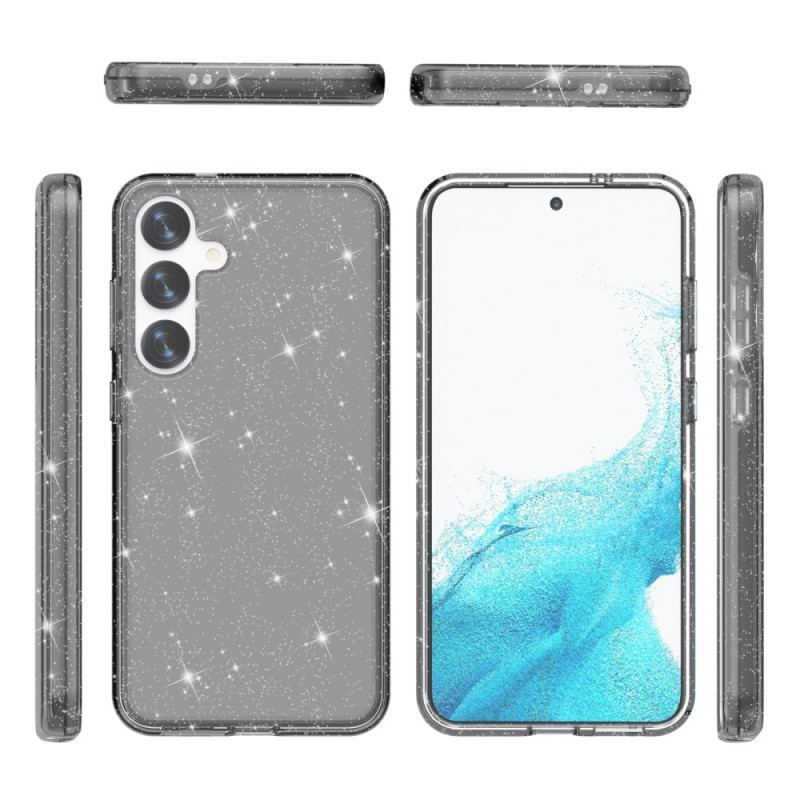 Futerały Samsung Galaxy S24 5g Etui Na Telefon Półprzezroczysty Brokat