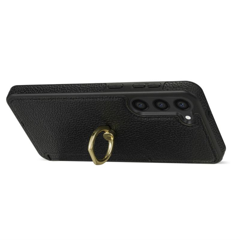 Futerały Samsung Galaxy S24 5g Etui Na Telefon Skórzany Model Z Miejscem Na Karty I Stojakiem