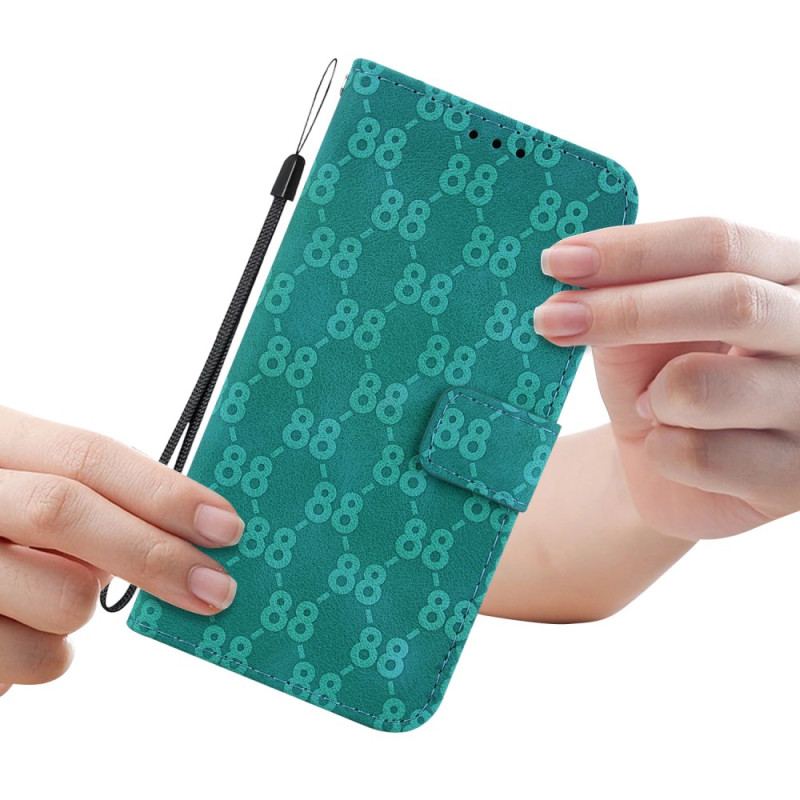 Obudowa Samsung Galaxy S24 5g Etui Na Telefon Wzór 88 Z Paskiem