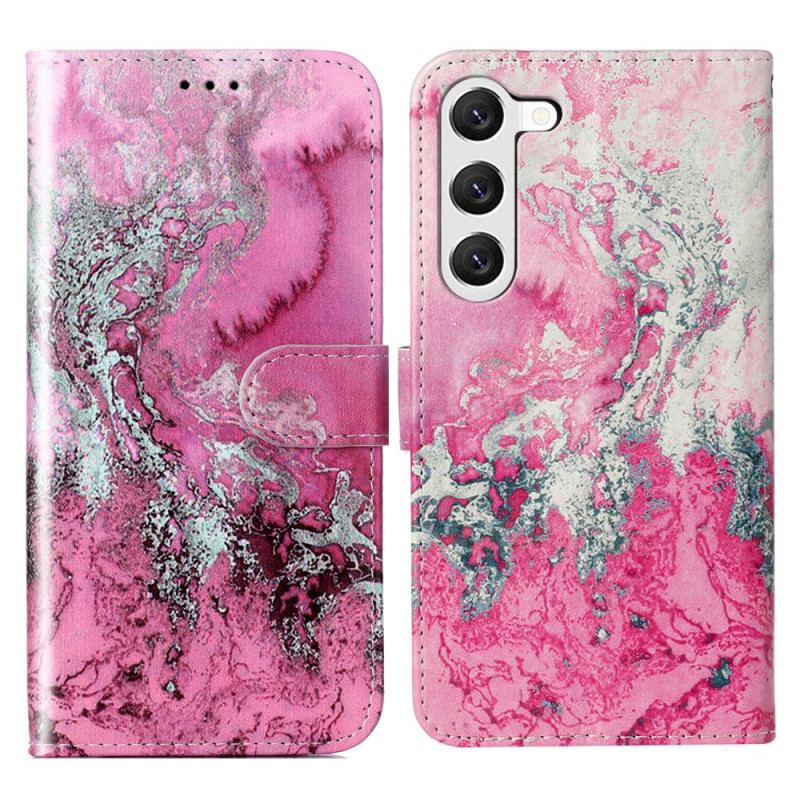 Obudowa Samsung Galaxy S24 5g Etui Na Telefon Wzór Różowego Marmuru
