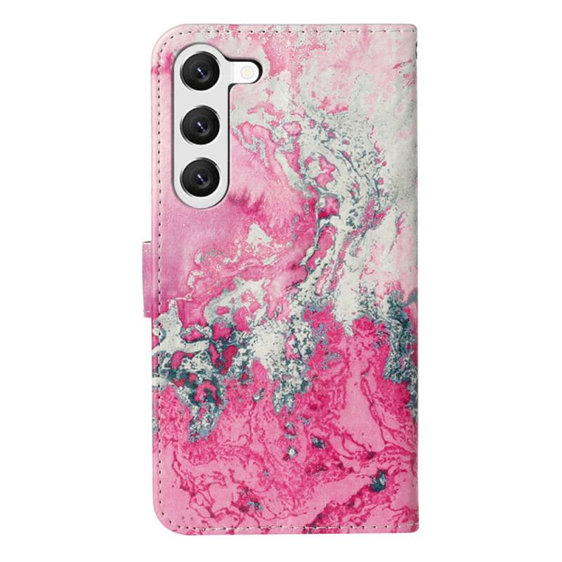 Obudowa Samsung Galaxy S24 5g Etui Na Telefon Wzór Różowego Marmuru