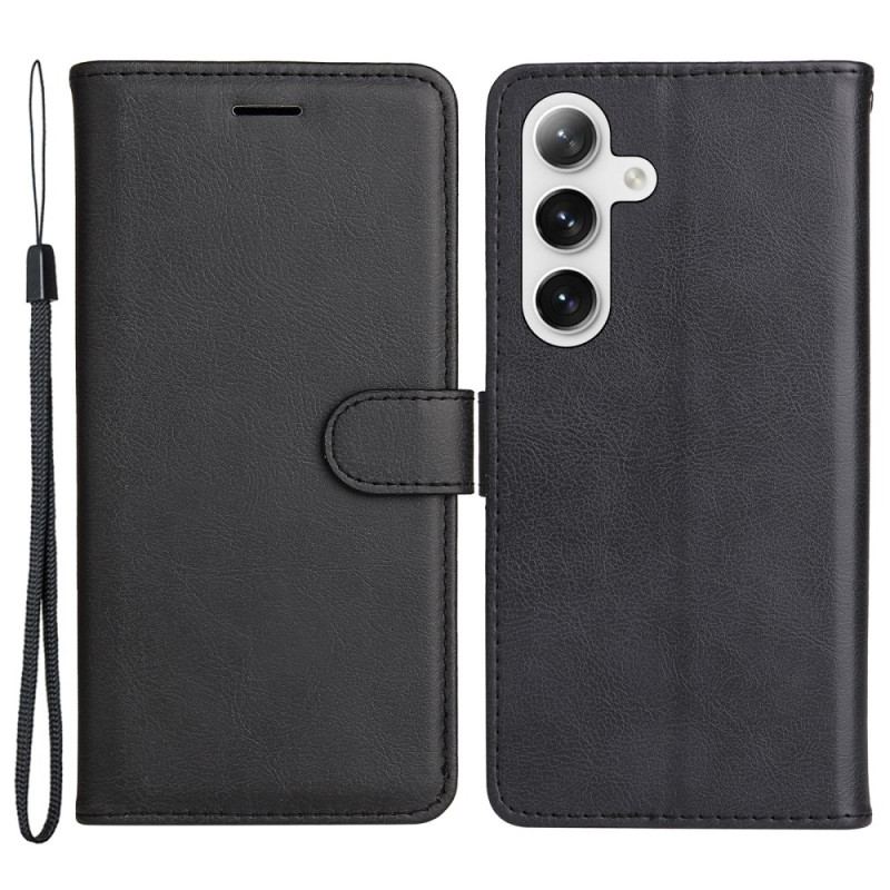 Pokrowce Samsung Galaxy S24 5g Gładki Z Paskiem