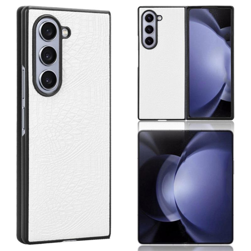 Etui Do Samsung Galaxy Z Fold 6 Efekt Skóry