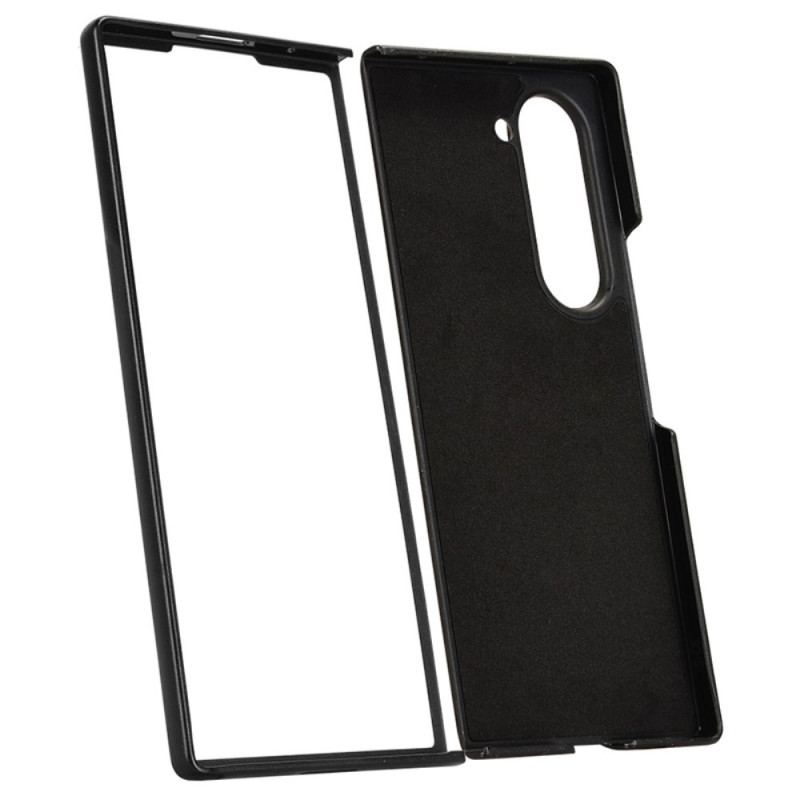 Etui Do Samsung Galaxy Z Fold 6 Efekt Skóry
