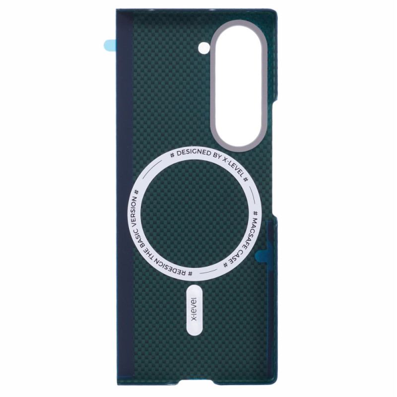 Etui Do Samsung Galaxy Z Fold 6 Magnetyczny Efekt Skóry X-level