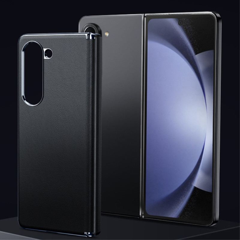Etui Do Samsung Galaxy Z Fold 6 Ochrona Zawiasu Z Efektem Metalu