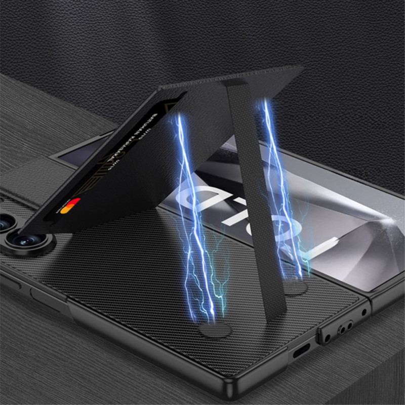 Etui Do Samsung Galaxy Z Fold 6 Posiadacz Karty Wsparcia Gkk