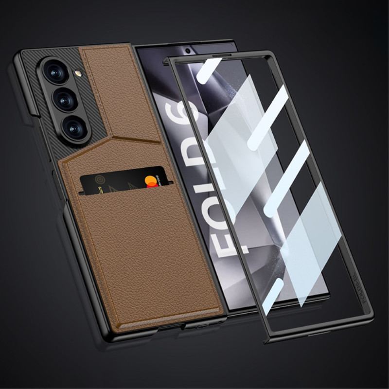 Etui Do Samsung Galaxy Z Fold 6 Posiadacz Karty Wsparcia Gkk