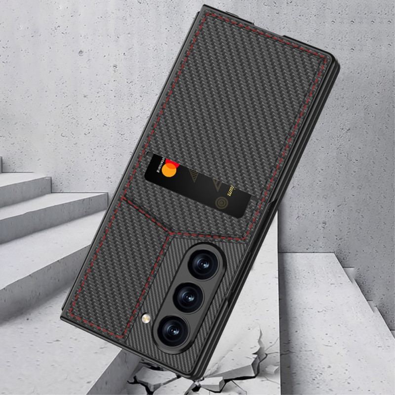 Etui Do Samsung Galaxy Z Fold 6 Posiadacz Karty Wsparcia Gkk