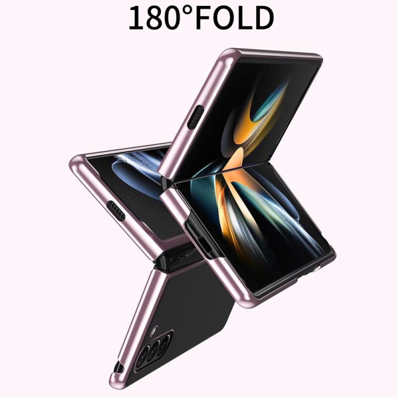Etui Do Samsung Galaxy Z Fold 6 Przezroczyste Metalowe Krawędzie