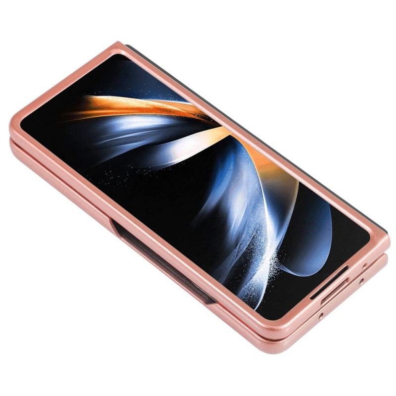 Etui Do Samsung Galaxy Z Fold 6 Silikonowa Ramka I Plastikowy Tył