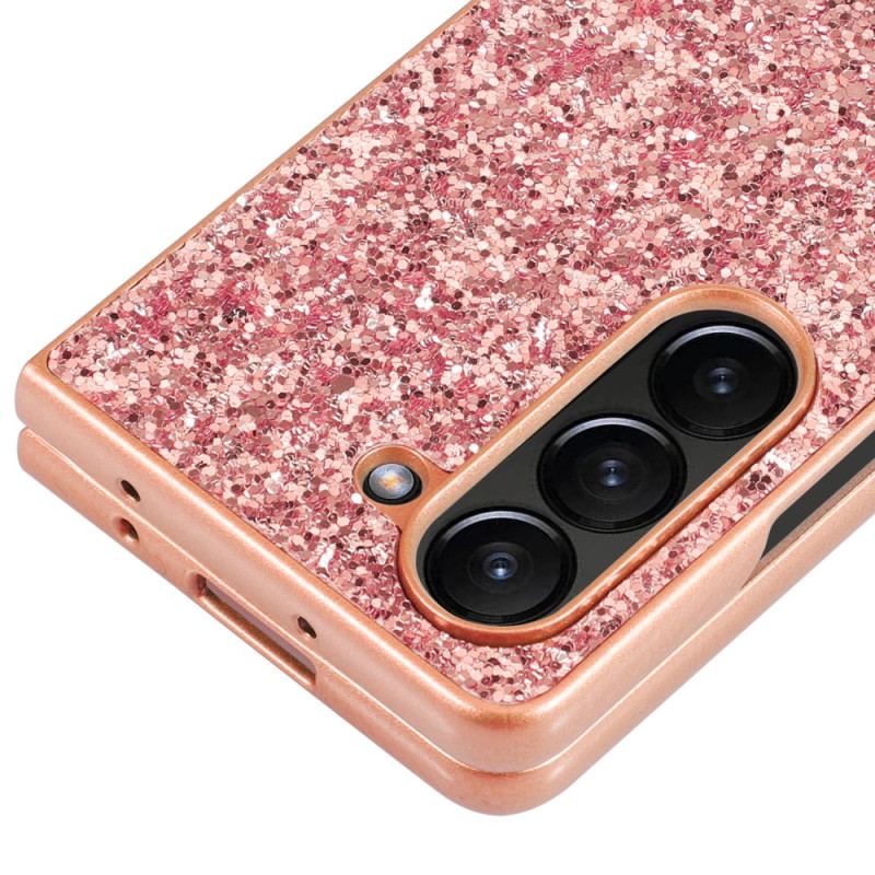 Etui Do Samsung Galaxy Z Fold 6 Silikonowa Ramka I Plastikowy Tył