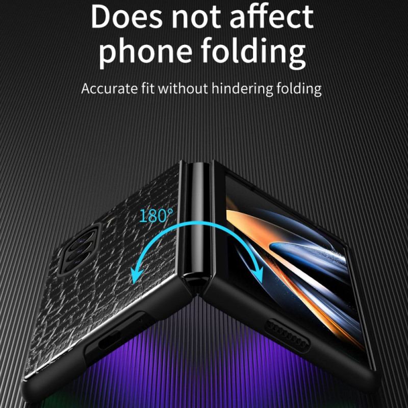 Etui Do Samsung Galaxy Z Fold 6 Styl Krokodyla