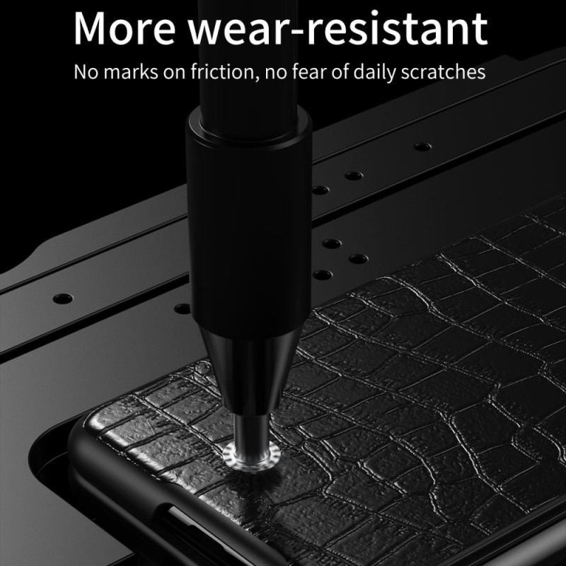 Etui Do Samsung Galaxy Z Fold 6 Styl Krokodyla