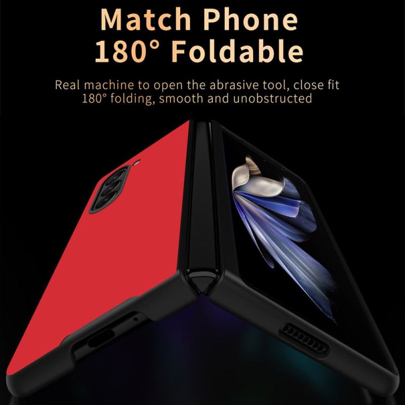 Etui Do Samsung Galaxy Z Fold 6 Sztuczna Skóra Liczi