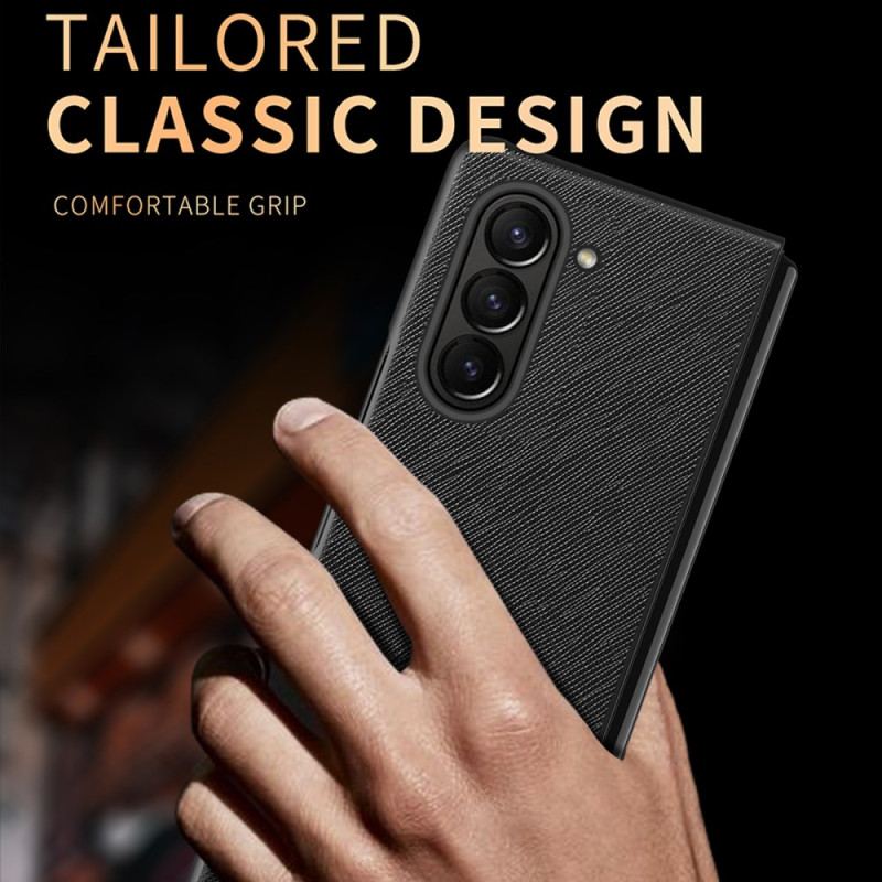 Etui Do Samsung Galaxy Z Fold 6 Tekstura Krzyżowa