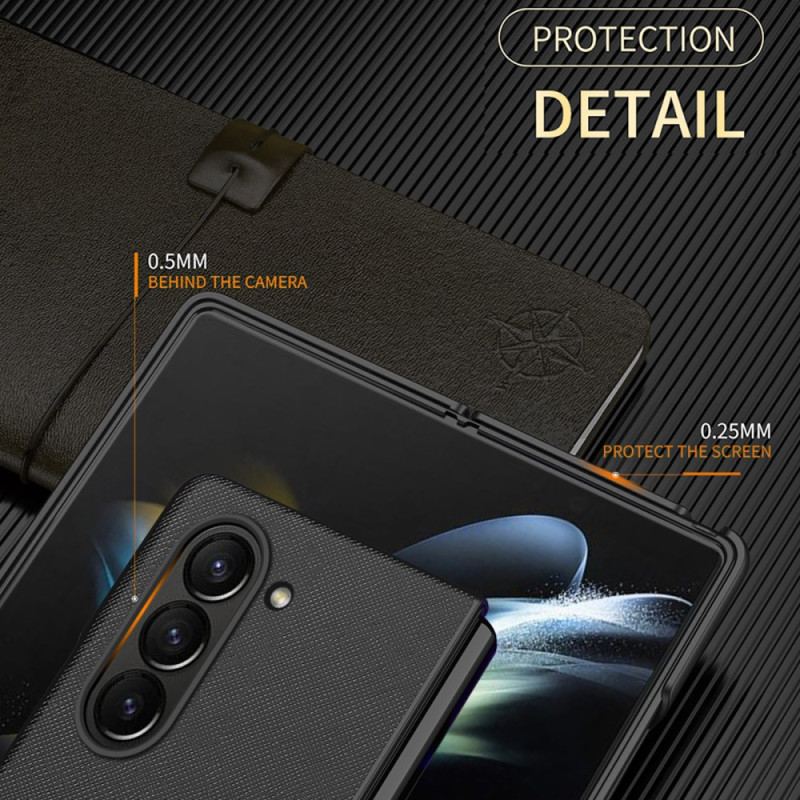 Etui Do Samsung Galaxy Z Fold 6 Tekstura Krzyżowa