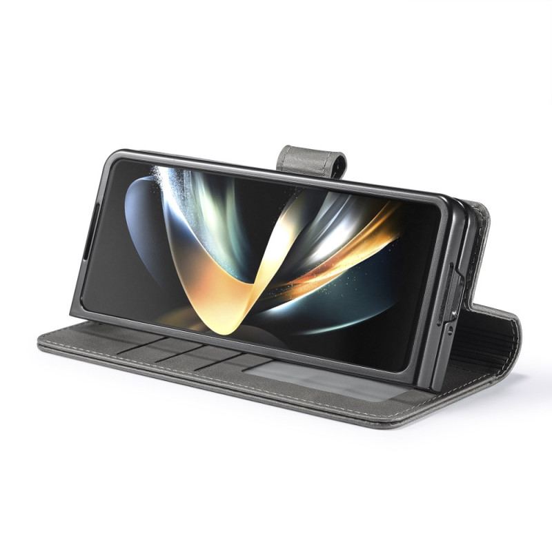 Etui Folio Do Samsung Galaxy Z Fold 6 Imitacja Skóry Lc.imeeke