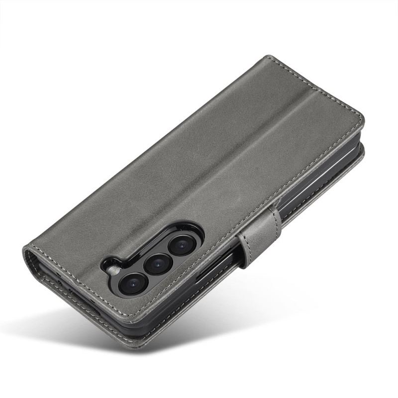 Etui Folio Do Samsung Galaxy Z Fold 6 Imitacja Skóry Lc.imeeke