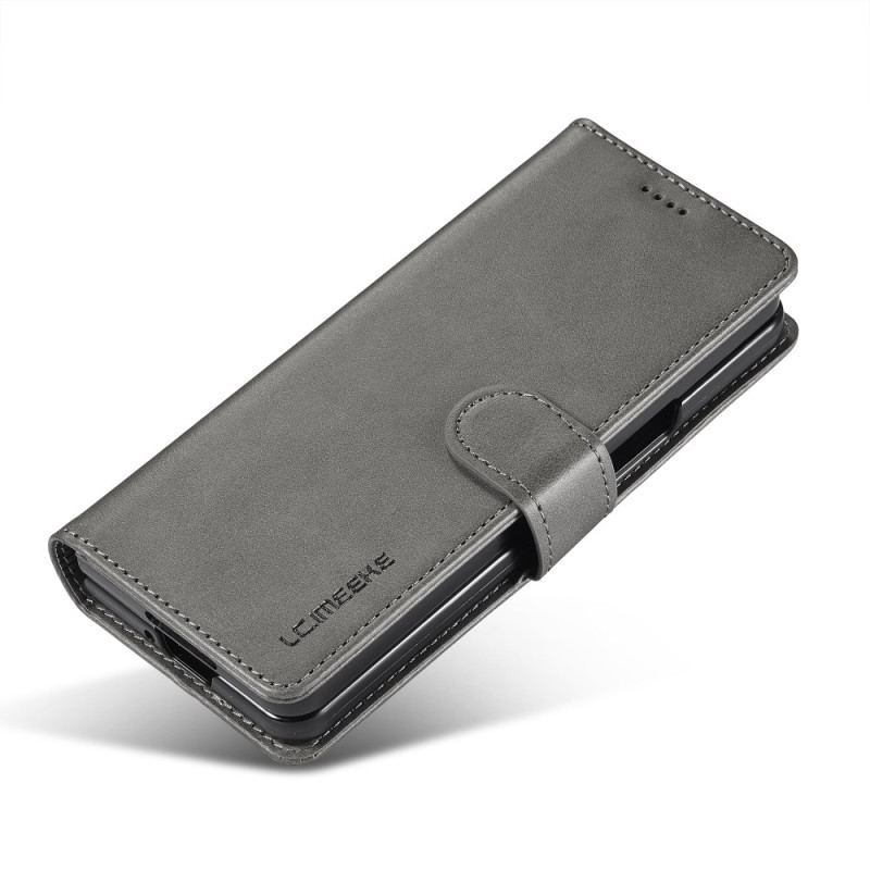 Etui Folio Do Samsung Galaxy Z Fold 6 Imitacja Skóry Lc.imeeke