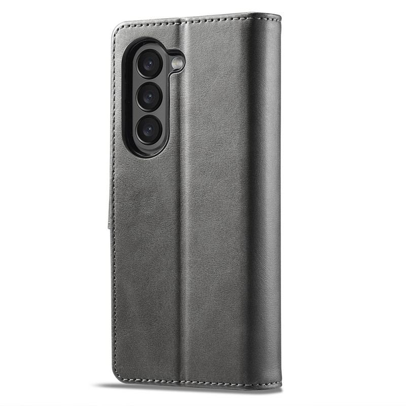 Etui Folio Do Samsung Galaxy Z Fold 6 Imitacja Skóry Lc.imeeke