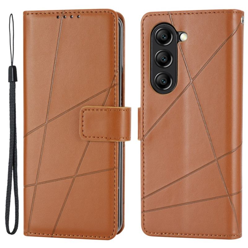 Etui Folio Do Samsung Galaxy Z Fold 6 Linie Paska