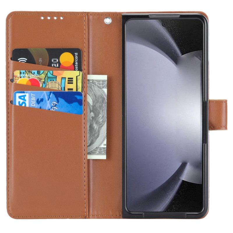 Etui Folio Do Samsung Galaxy Z Fold 6 Linie Paska