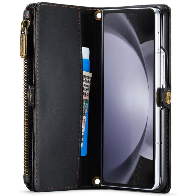 Etui Folio Do Samsung Galaxy Z Fold 6 Portfel Na Ramię I Smycz Caseme