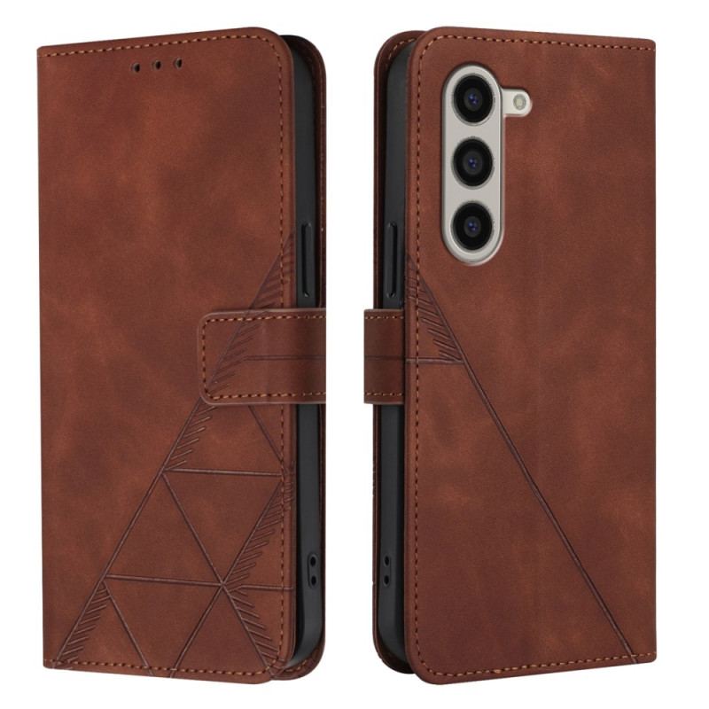 Etui Folio Do Samsung Galaxy Z Fold 6 Trójkąty Barkowe