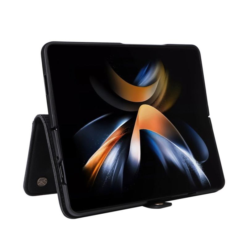 Etui Folio Do Samsung Galaxy Z Fold 6 Vintage Yikatu