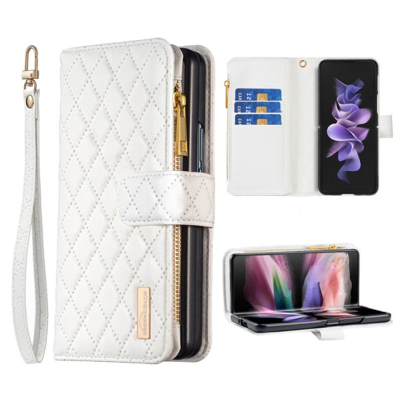 Etui Folio Samsung Galaxy Z Fold 6 Pikowana Binfen Kolor