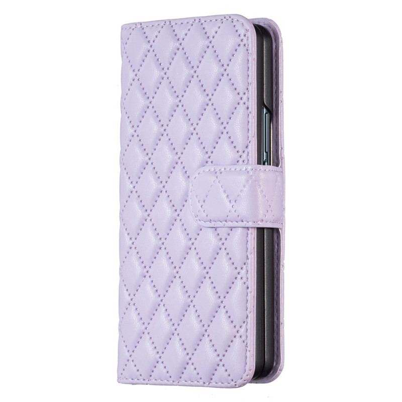 Etui Folio Samsung Galaxy Z Fold 6 Pikowane Etui Ochronne