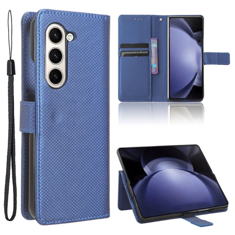 Etui Folio Samsung Galaxy Z Fold 6 Punkty Za Pasek Etui Ochronne
