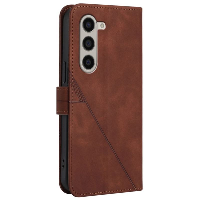 Etui Folio Samsung Galaxy Z Fold 6 Trójkąty Paska