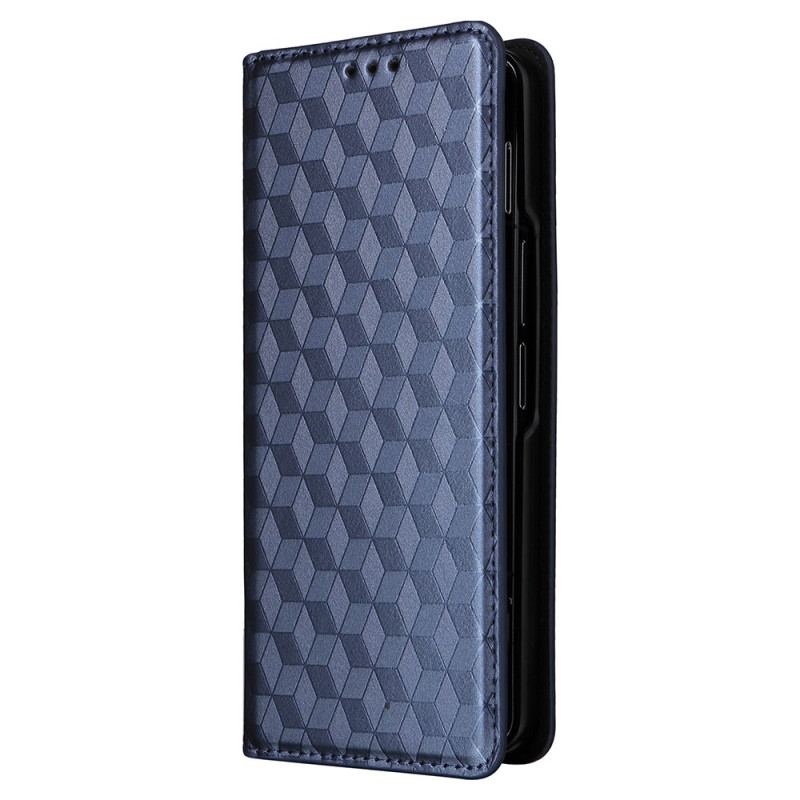 Etui Folio Samsung Galaxy Z Fold 6 Wzór Rombu