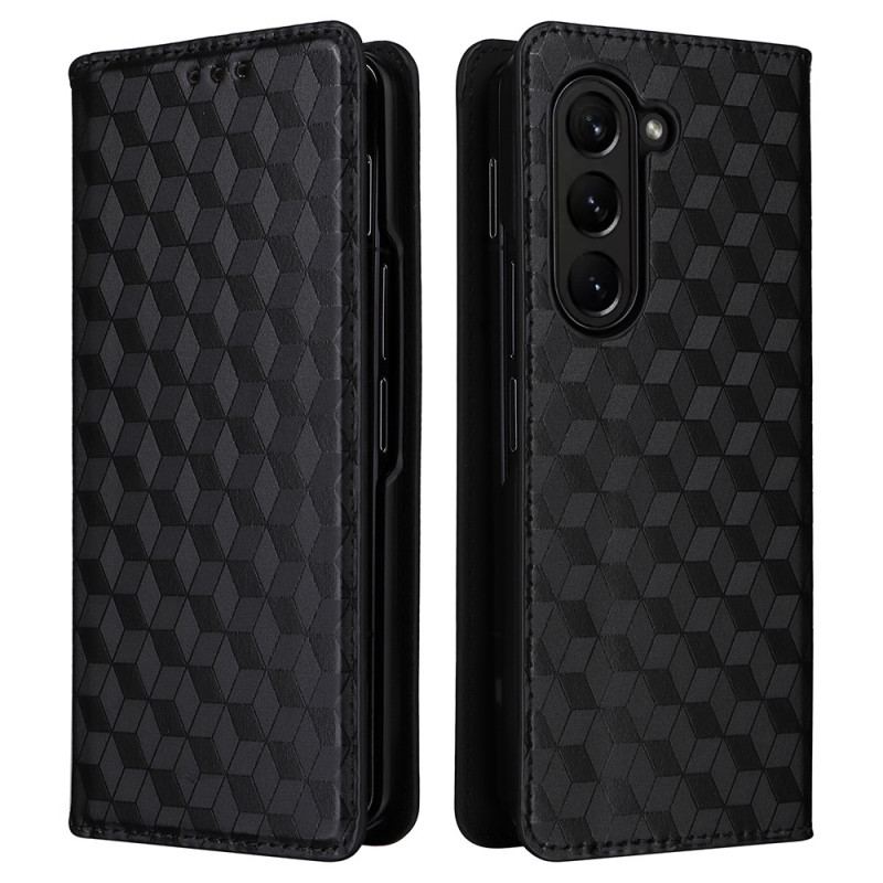 Etui Folio Samsung Galaxy Z Fold 6 Wzór Rombu