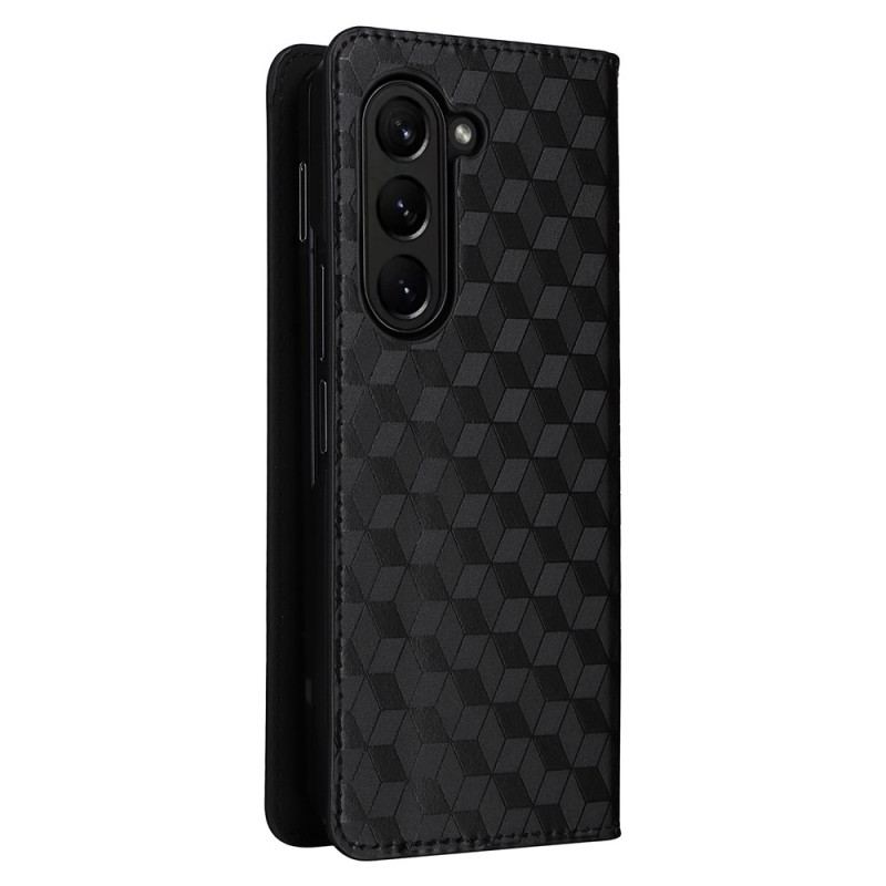 Etui Folio Samsung Galaxy Z Fold 6 Wzór Rombu
