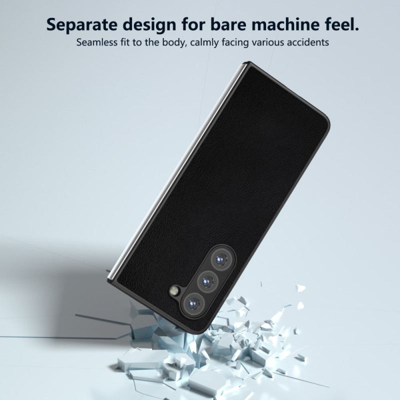 Etui Samsung Galaxy Z Fold 6 Efekt Skóry
