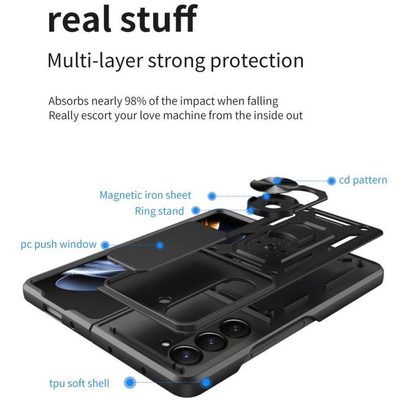 Etui Samsung Galaxy Z Fold 6 Osłona I Wspornik Obiektywu Etui Ochronne